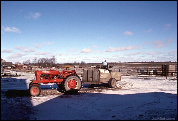 Tractor. Kodachrome